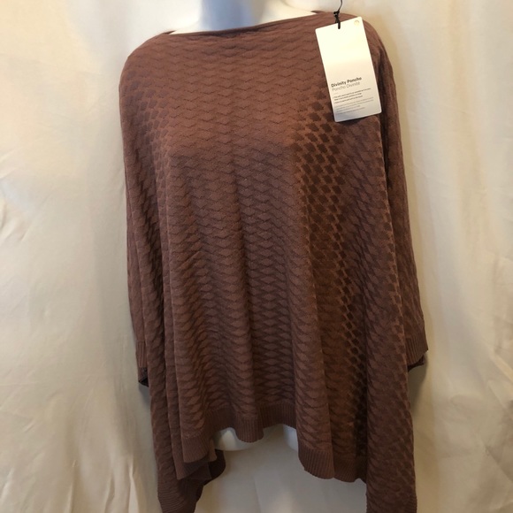 Lululemon Divinity Poncho Shawl Wrap NWT OS - Picture 9 of 16